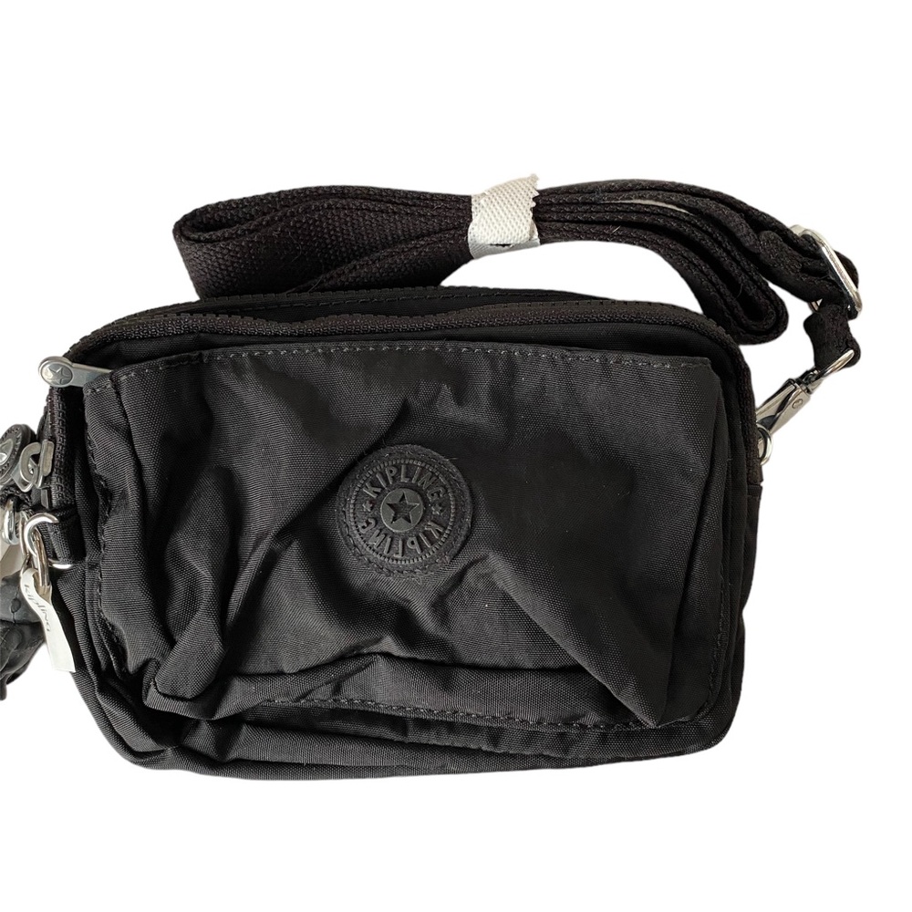 Kipling Abanu Multi Crossbody Black Noir New